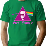Sigmund Freud Big T-Shirt for Men & Women, T-Shirts Graphic Tee - Green