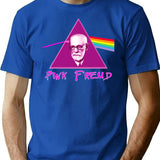 Sigmund Freud Big T-Shirt for Men & Women, T-Shirts Graphic Tee - Blue