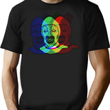 Signature 3D Art The Clown From Terrifier T-Shirt for Men & Women, T-Shirts Graphic Tee - Black