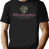 Silicon Graphics Computer Systems 1981 T-Shirt for Men & Women, T-Shirts Graphic Tee - Black