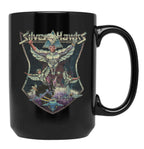 Silverhawks 1986 Black Coffee Mug, Gift Coffee Mug