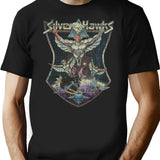 Silverhawks 1986 Premium Heavyweight Cotton T-Shirt - Black