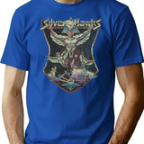 Silverhawks 1986 Premium Heavyweight Cotton T-Shirt - Blue