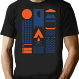 Simplify T-Shirt for Men & Women, T-Shirts Graphic Tee - Black