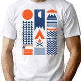 Simplify T-Shirt for Men & Women, T-Shirts Graphic Tee - White
