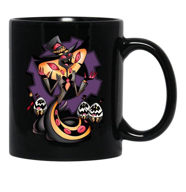 Sir Pentious Black Coffee Mug, Gift Coffee Mug - Black