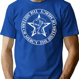 Sisters Of Mercy Vintage Logo T-Shirt for Men & Women, T-Shirts Graphic Tee - Blue