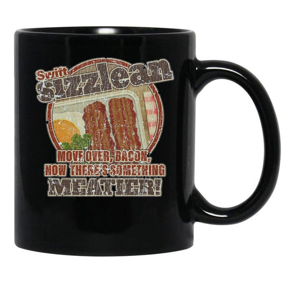 Sizzlean 1977 Black Coffee Mug, Gift Coffee Mug - Black