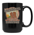 Sizzlean 1977 Black Coffee Mug, Gift Coffee Mug