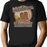 Sizzlean 1977 Premium Heavyweight Cotton T-Shirt - Black