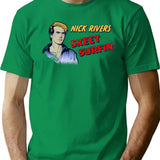 Skeet Surfin' T-Shirt for Men & Women, T-Shirts Graphic Tee - Green