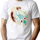 Skeleton Eagle 15Th Anniversary T-Shirt for Men & Women, T-Shirts Graphic Tee - White
