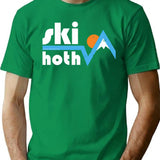 Ski Hoth Active Essential T-Shirt for Men & Women, T-Shirts Graphic Tee - Green