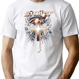 Skillet Vintage T-Shirt for Men & Women, T-Shirts Graphic Tee - White