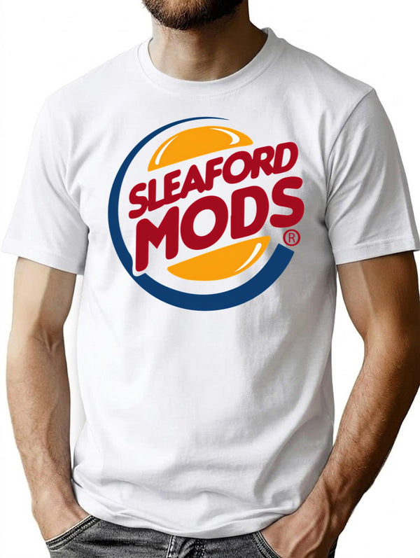 Sleaford Mods T-Shirt for Men & Women, T-Shirts Graphic Tee - White