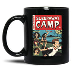 Sleepaway Camp Tales from The Waterfront 555555 Black Coffee Mug, Gift Coffee Mug