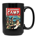 Sleepaway Camp Tales from The Waterfront 555555 Black Coffee Mug, Gift Coffee Mug