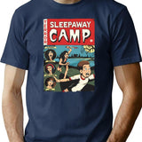 Sleepaway Camp Tales from The Waterfront 555555 Premium Heavyweight Cotton T-Shirt - Navy