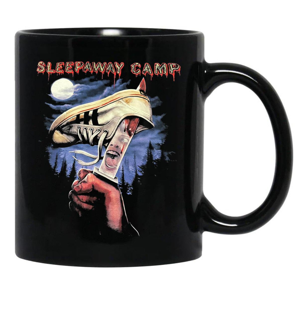 Sleepaway Camp You Won_t Be Coming Home Black Coffee Mug, Gift Coffee Mug - Black