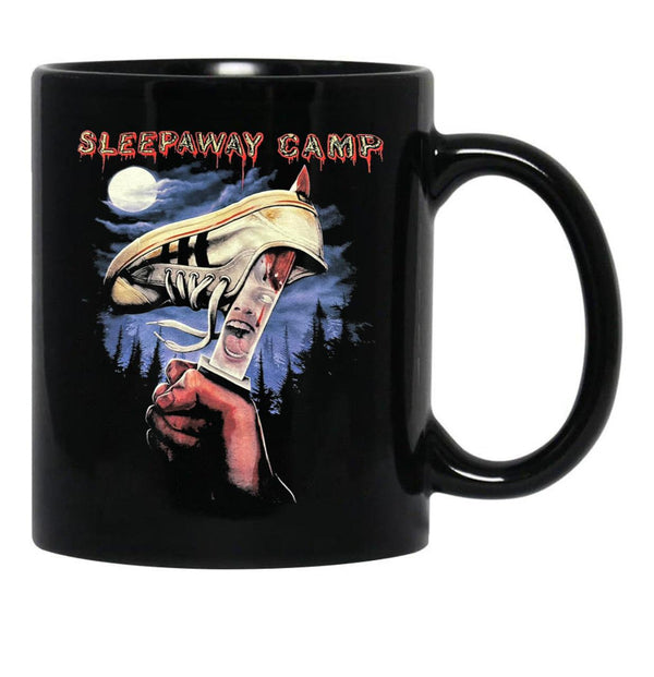 Sleepaway Camp You Won_t Be Coming Home Black Coffee Mug, Gift Coffee Mug - Black