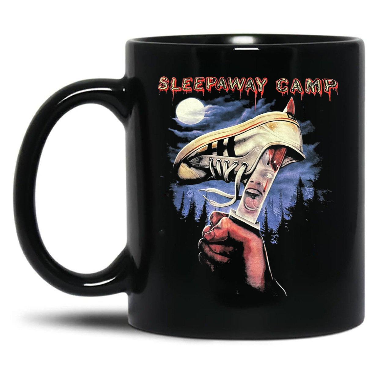 Sleepaway Camp You Won_t Be Coming Home Black Coffee Mug, Gift Coffee Mug