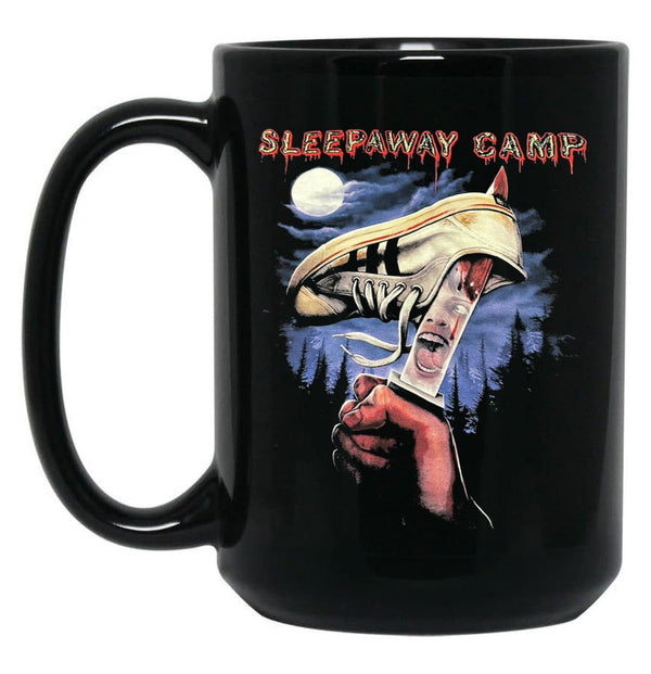 Sleepaway Camp You Won_t Be Coming Home Black Coffee Mug, Gift Coffee Mug - Black