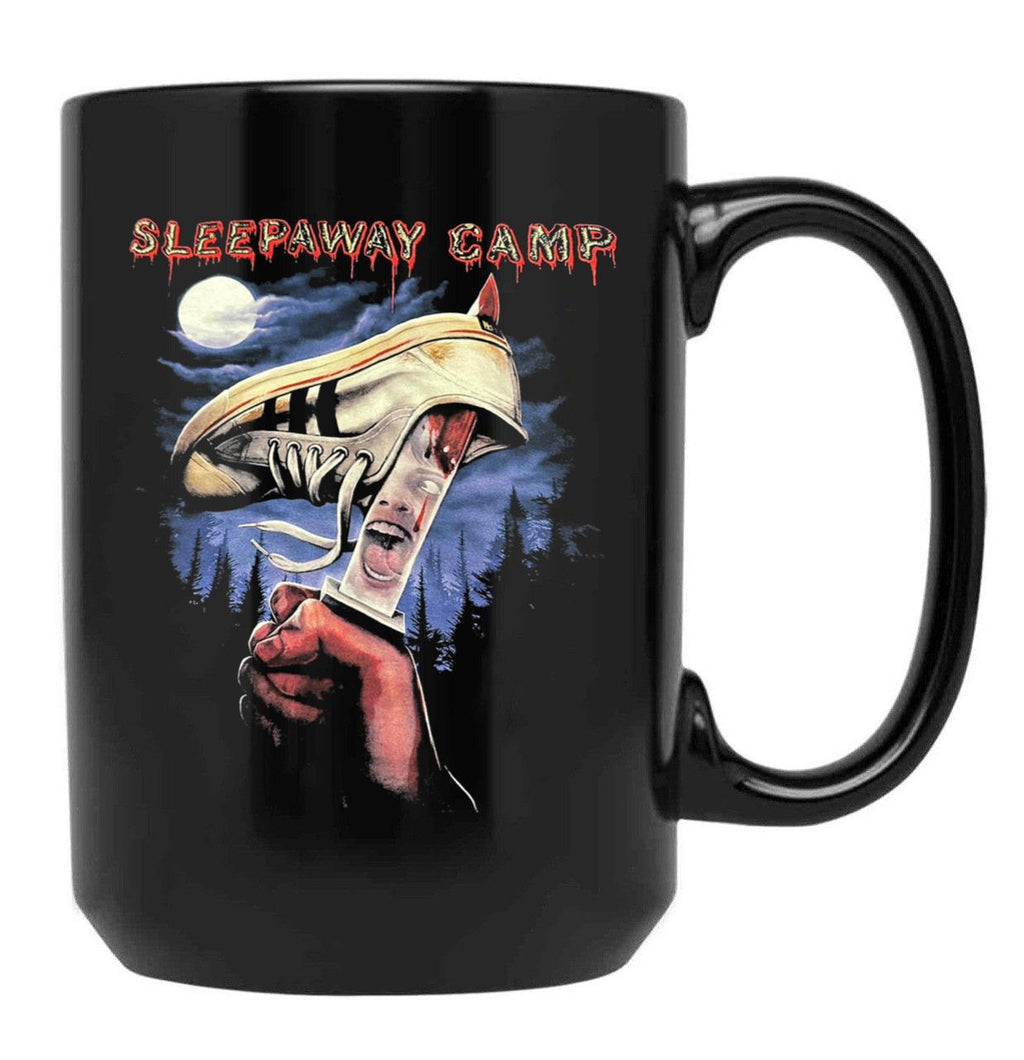 Sleepaway Camp You Won_t Be Coming Home Black Coffee Mug, Gift Coffee Mug