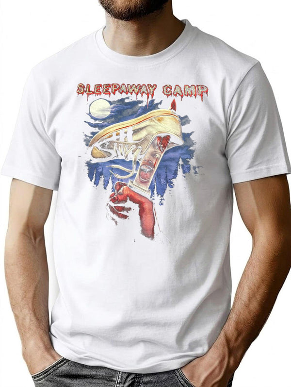 Sleepaway Camp You Won_t Be Coming Home Premium Heavyweight Cotton T-Shirt - White