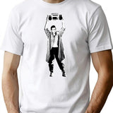 Slow Motion T-Shirt for Men & Women, T-Shirts Graphic Tee - White