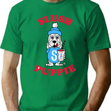 Slush Puppie Classic T Shirt T-Shirt for Men & Women, T-Shirts Graphic Tee - Green