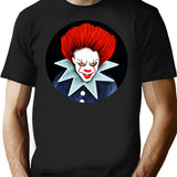 Sly Clown T-Shirt for Men & Women, T-Shirts Graphic Tee - Black