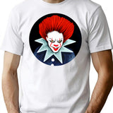 Sly Clown T-Shirt for Men & Women, T-Shirts Graphic Tee - White