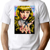 Smallest Man T-Shirt for Men & Women, T-Shirts Graphic Tee - White