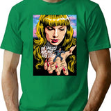 Smallest Man T-Shirt for Men & Women, T-Shirts Graphic Tee - Green