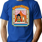 So Many Dipshts T-Shirt for Men & Women, T-Shirts Graphic Tee - Blue