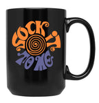 Sock It to Me Black Coffee Mug, Gift Coffee Mug