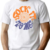 Sock It to Me Premium Heavyweight Cotton T-Shirt - White