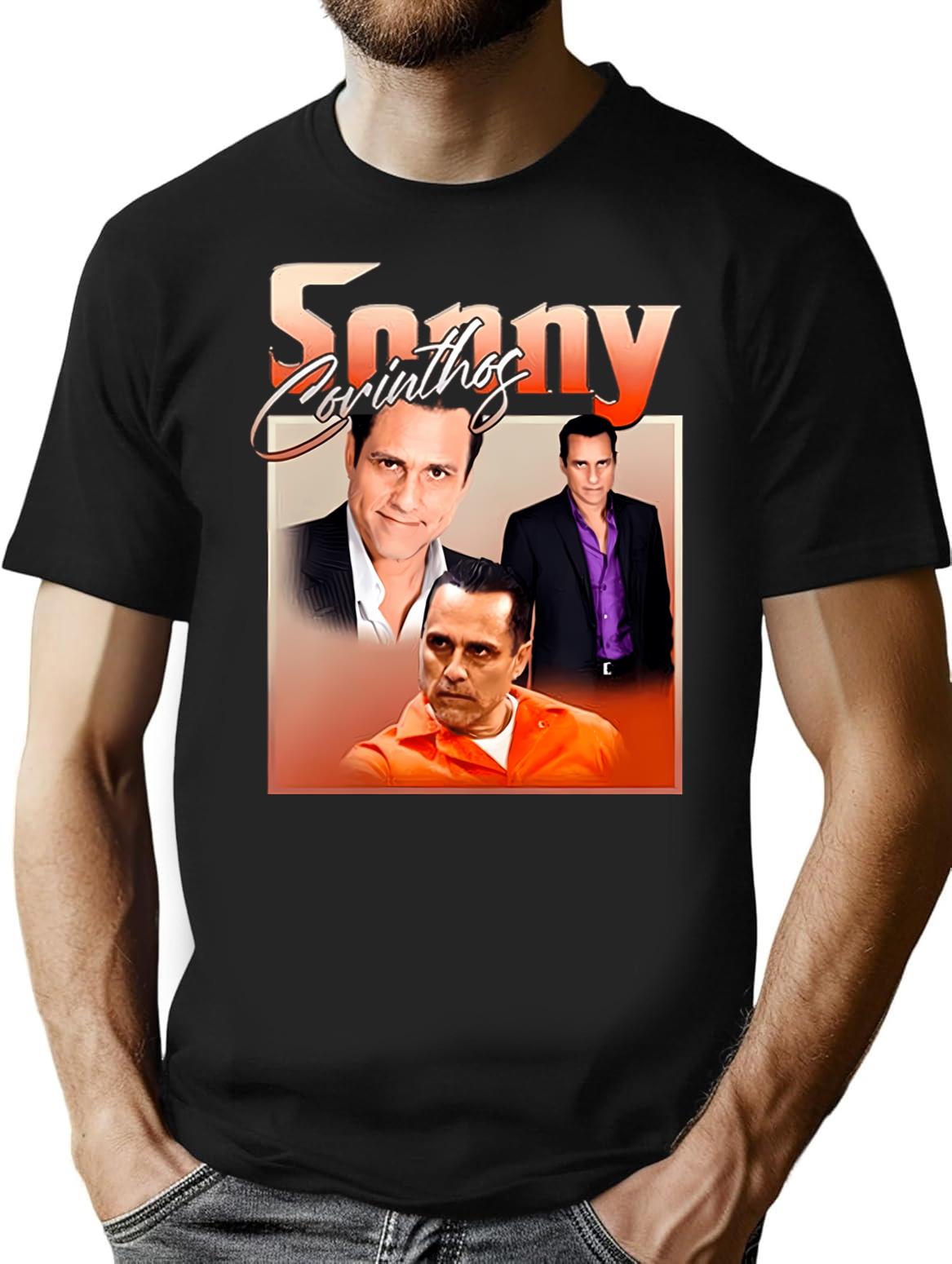 Sonny Corinthos T-Shirt for Men & Women, T-Shirts Graphic Tee - Black