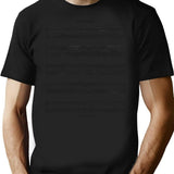 Soundscape T-Shirt for Men & Women, T-Shirts Graphic Tee - Black