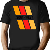 Southwest Airlines. Classic T-Shirt.Png T-Shirt for Men & Women, T-Shirts Graphic Tee - Black