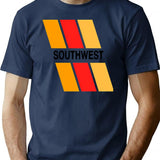 Southwest Airlines. Classic T-Shirt.Png T-Shirt for Men & Women, T-Shirts Graphic Tee - Navy