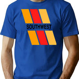 Southwest Airlines. Classic T-Shirt.Png T-Shirt for Men & Women, T-Shirts Graphic Tee - Blue