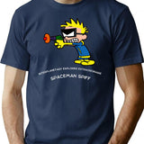 Spaceman Spiff Interplanetary Explorer Extraordinaire T-Shirt for Men & Women, T-Shirts Graphic Tee - Navy