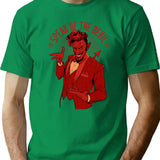 Speak Of The Devil T-Shirt for Men & Women, T-Shirts Graphic Tee - Green