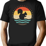 Squirrel Art Squirrel Love Squirrel Mama Squirrel Owner Squirrel Girl Funny Squirrel Squirrel Mom T-Shirt for Men & Women, T-Shirts Graphic Tee - Black
