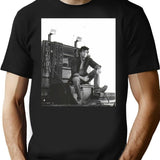 Stallone Over The Top Funny T-Shirt for Men & Women, T-Shirts Graphic Tee - Black
