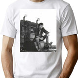 Stallone Over The Top Funny T-Shirt for Men & Women, T-Shirts Graphic Tee - White