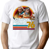 Starsky And Hutch T-Shirt for Men & Women, T-Shirts Graphic Tee - White