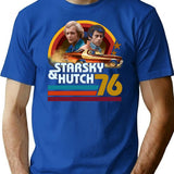 Starsky And Hutch T-Shirt for Men & Women, T-Shirts Graphic Tee - Blue