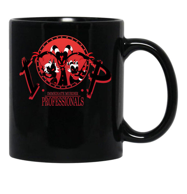 Start Up Killing Company Immediate Murder Professionals Premium Black Coffee Mug, Gift Coffee Mug - Black
